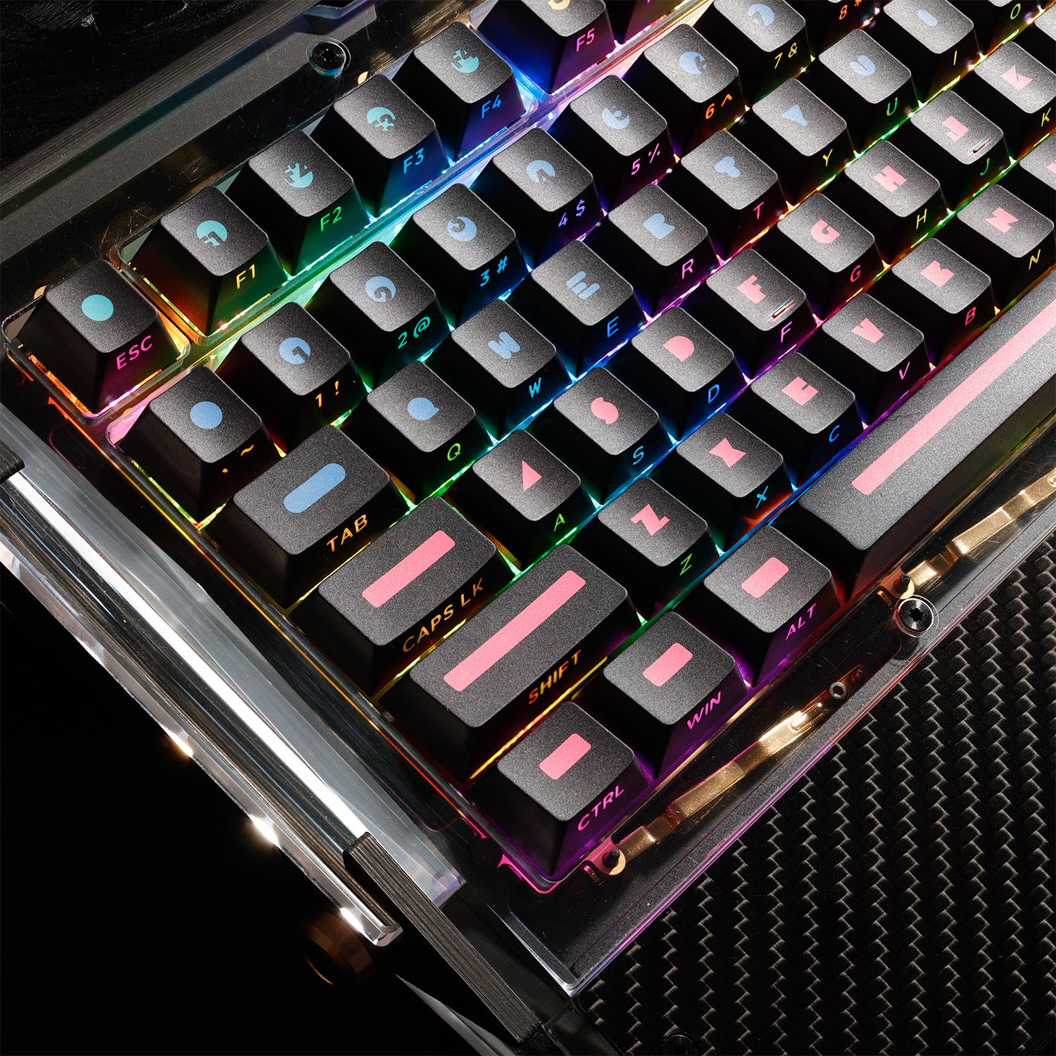PIIFOX Heaven and Earth OEM Profile PBT Keycap Set 135 Keys