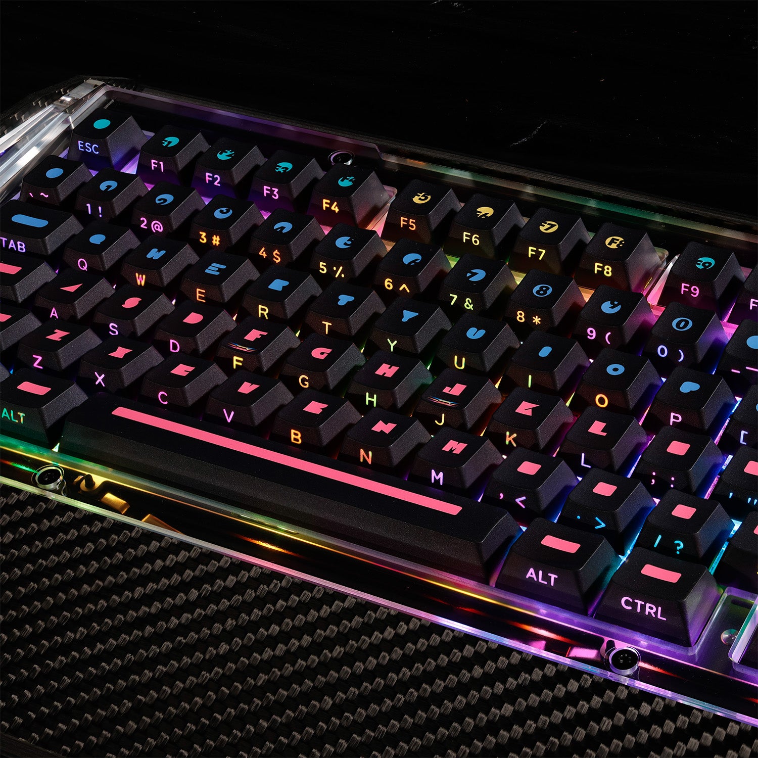 PIIFOX Heaven and Earth OEM Profile PBT Keycap Set 135 Keys