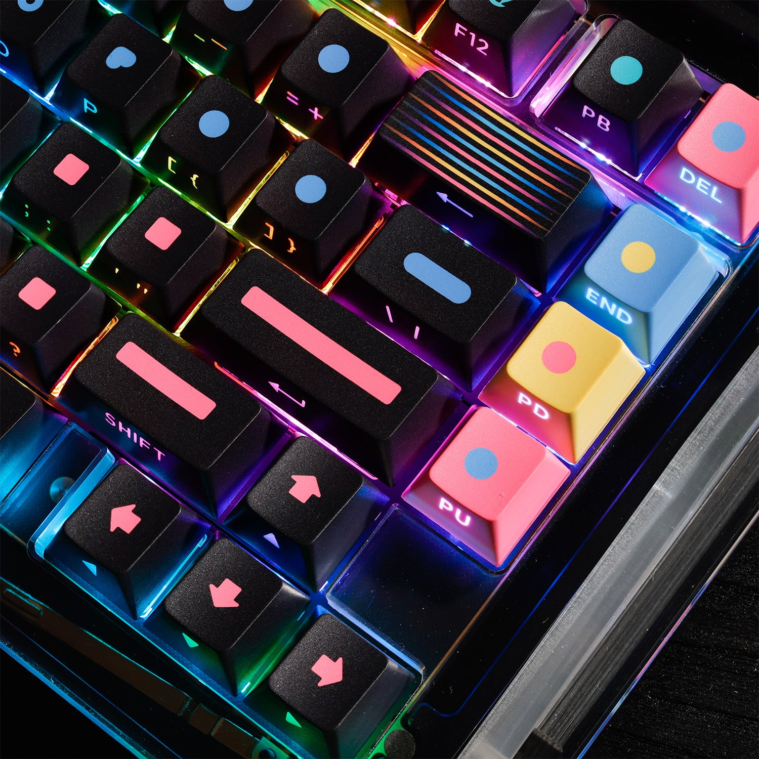 PIIFOX Heaven and Earth OEM Profile PBT Keycap Set 135 Keys