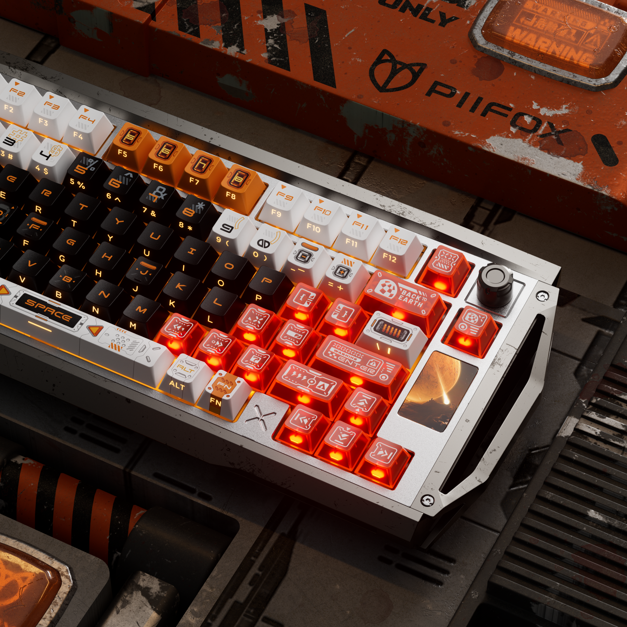 PIIFOX Wandering Plan Cherry Profile Keycap Set