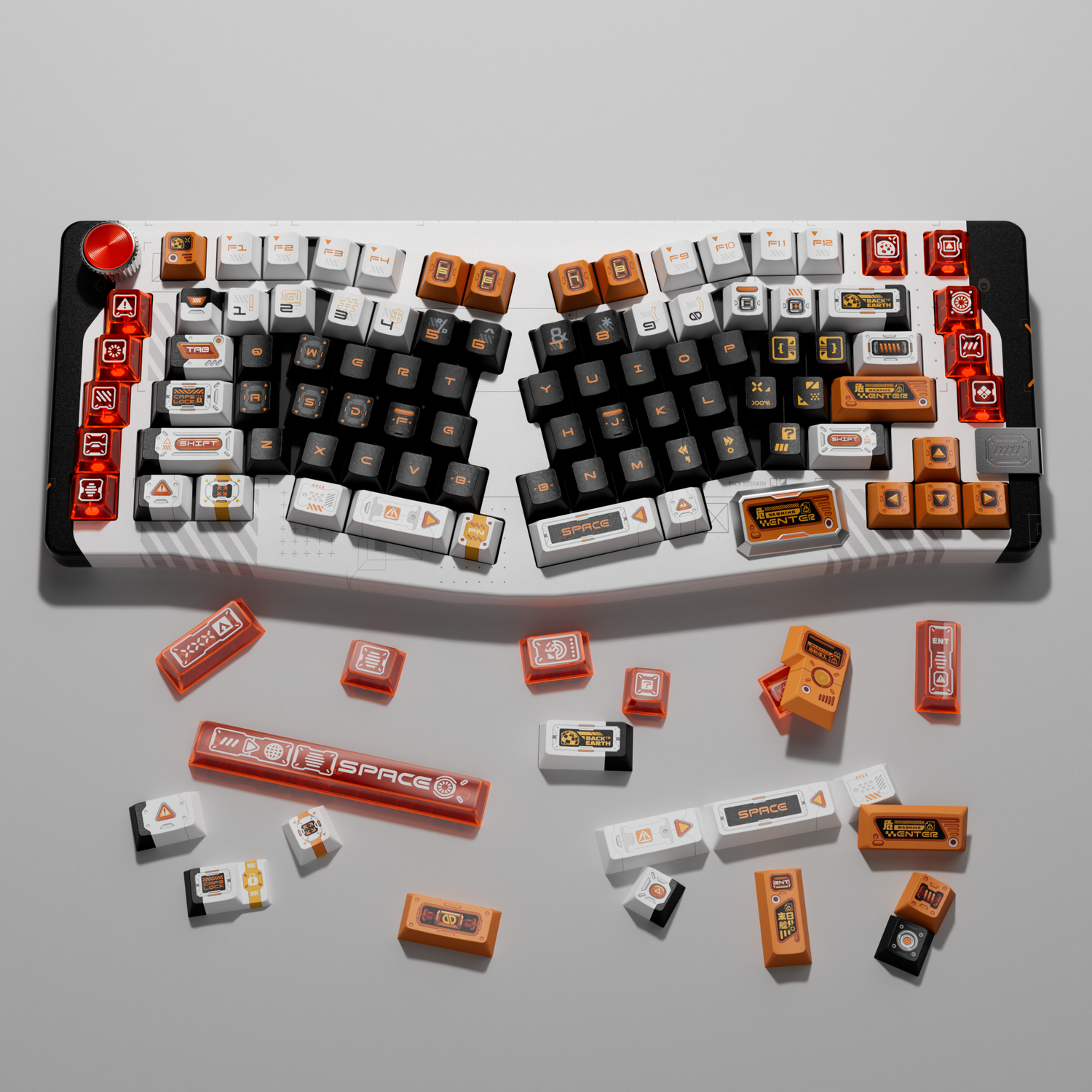 PIIFOX Wandering Plan Cherry Profile Keycap Set