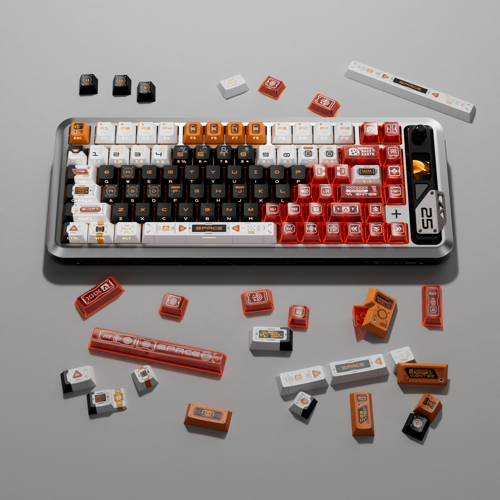 PIIFOX Wandering Plan Cherry Profile Keycap Set