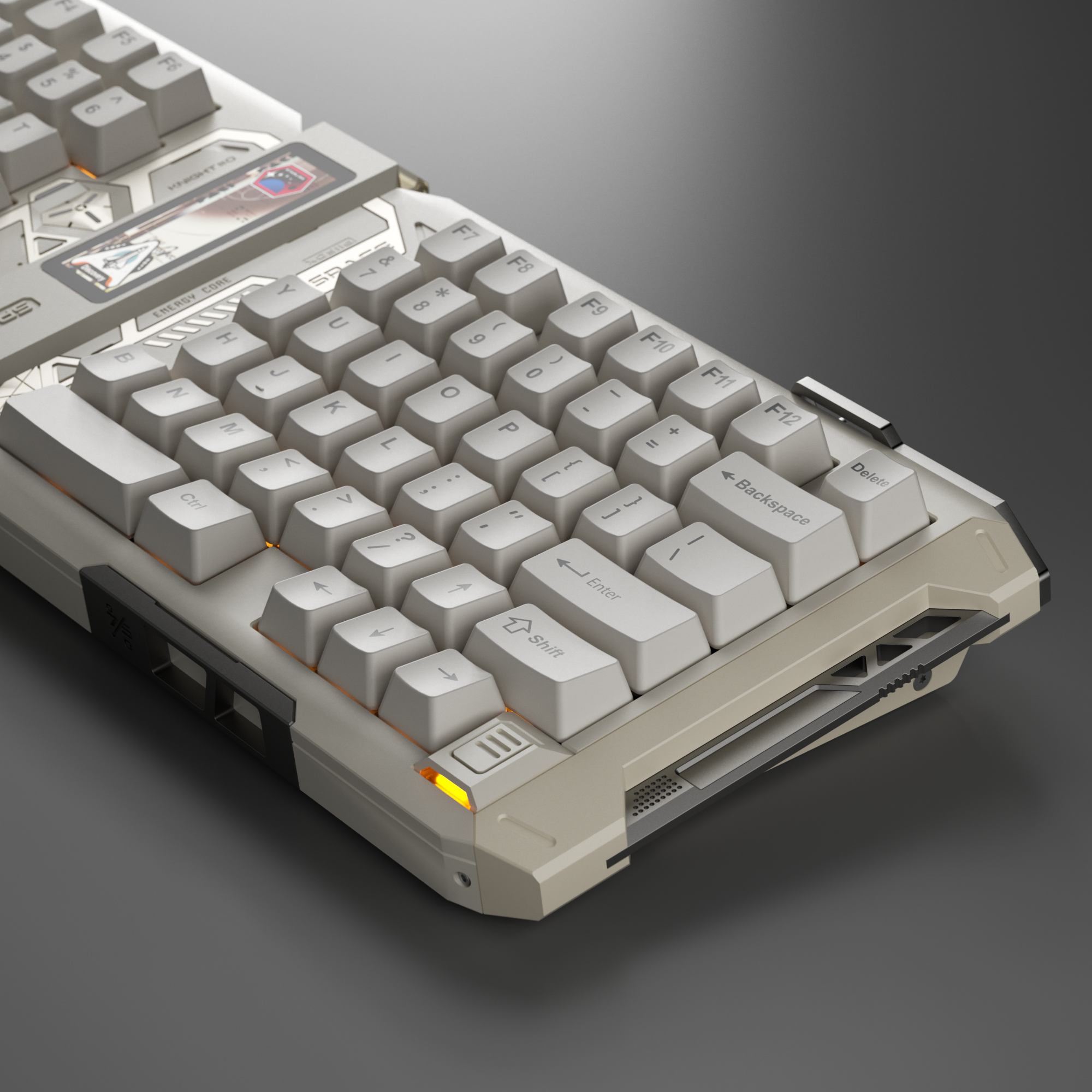 PIIFOX DBL 75 TRIPLE-MODE CUSTOMIZE MECHANICAL KEYBOARD