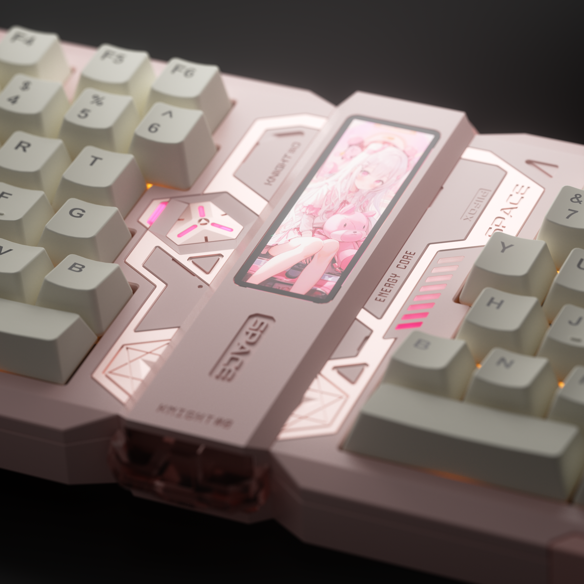 PIIFOX DBL 75 TRIPLE-MODE CUSTOMIZE MECHANICAL KEYBOARD