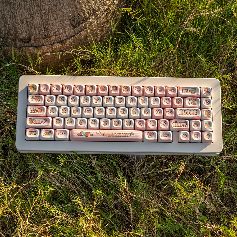 PIIFOX Little bear Profile MOA Keycap Set 135 Keys