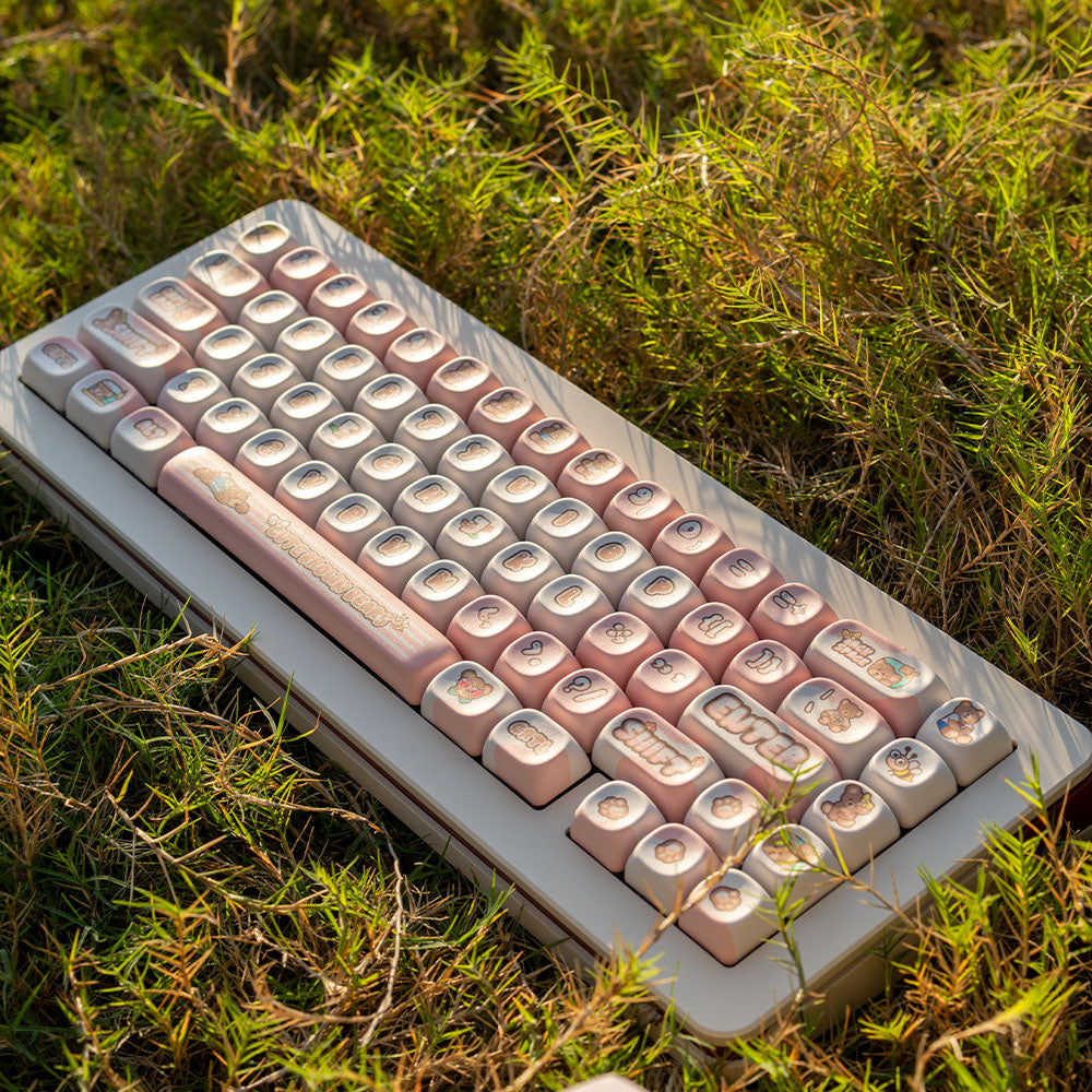 PIIFOX Little bear Profile MOA Keycap Set 135 Keys