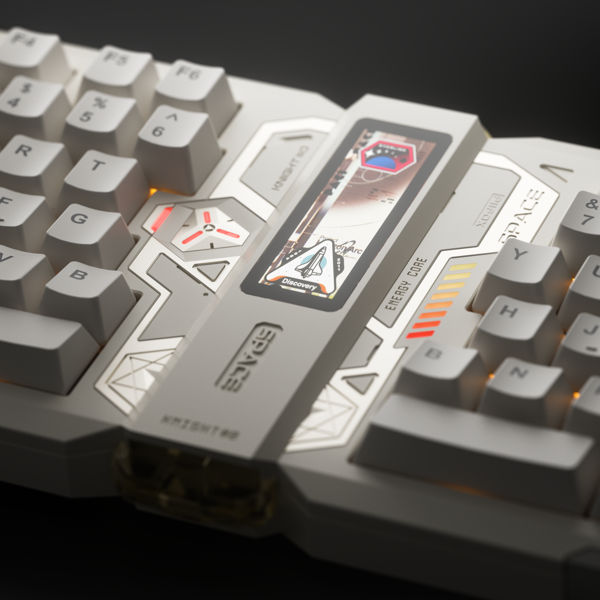 PIIFOX DBL 75 TRIPLE-MODE CUSTOMIZE MECHANICAL KEYBOARD
