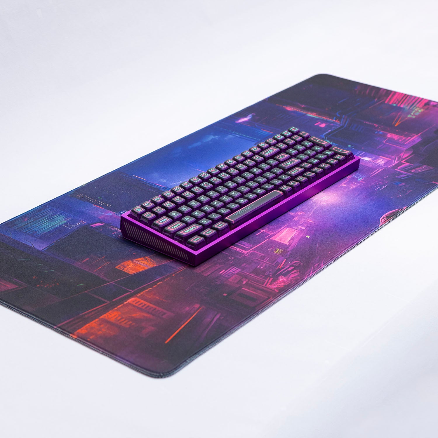 PIIFOX CyberPunk Table Mat Desk Mat Large Gaming Mouse Pad
