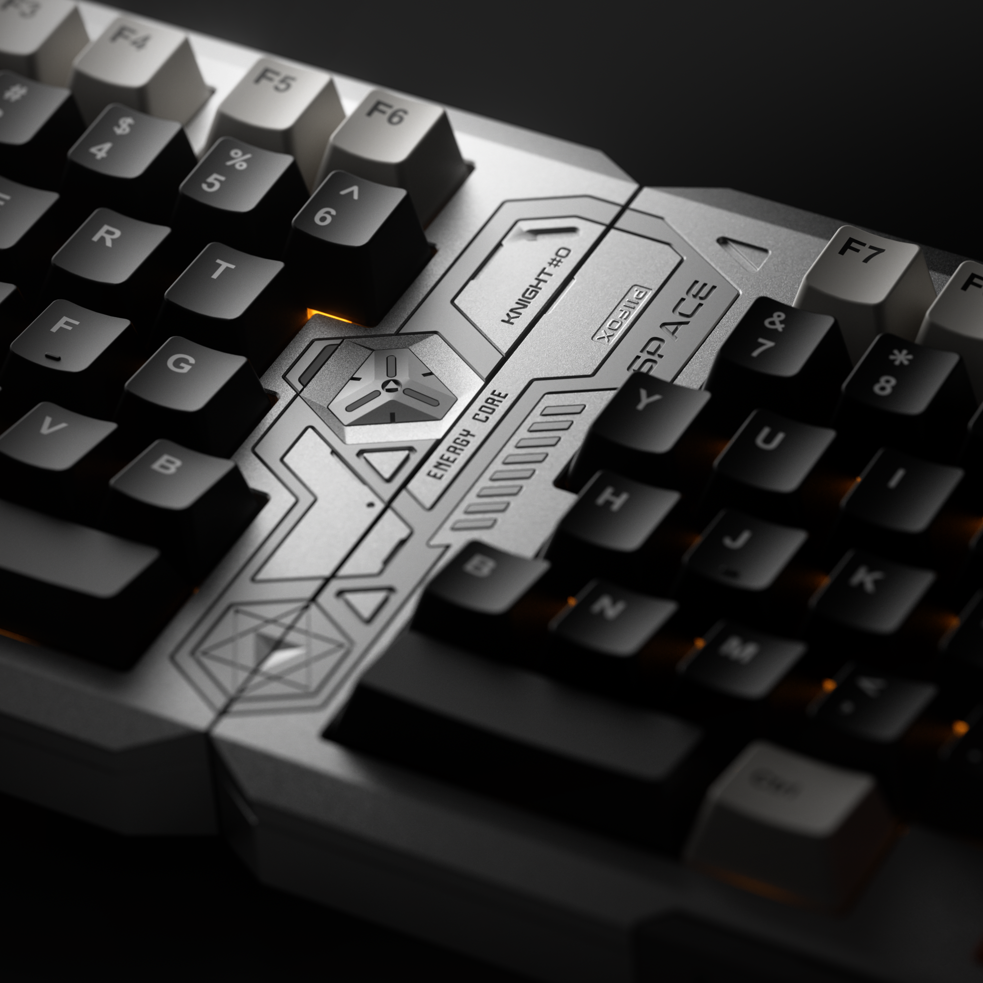 PIIFOX DBL 75 TRIPLE-MODE CUSTOMIZE MECHANICAL KEYBOARD