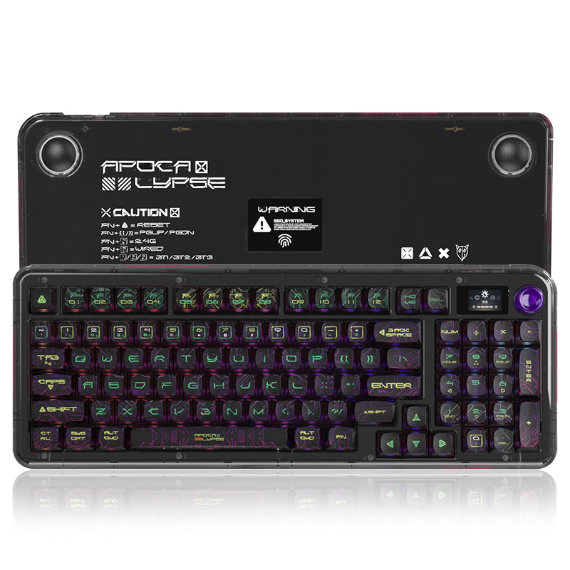 PIIFOX ER95 Triple-Mode Wireless Mechanical Keyboard With LCD Screen