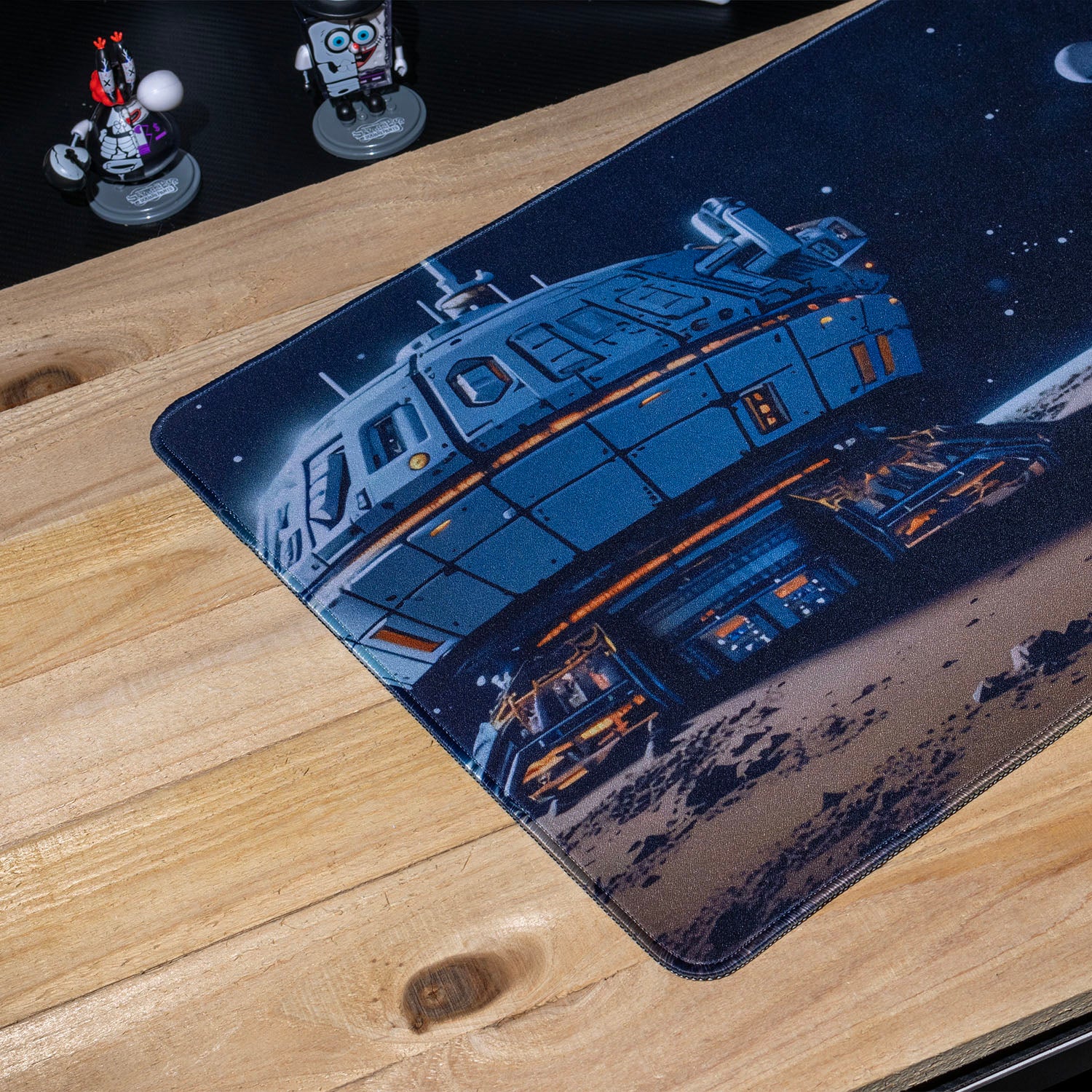 PIIFOX Astro Explorer Table Mat Desk Mat Large Gaming Mouse Pad
