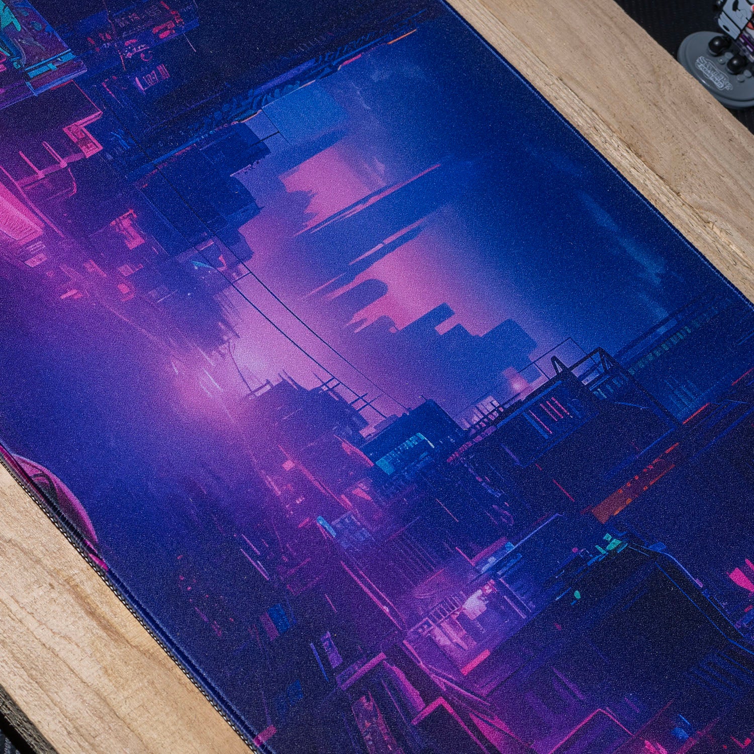 PIIFOX CyberPunk Table Mat Desk Mat Large Gaming Mouse Pad