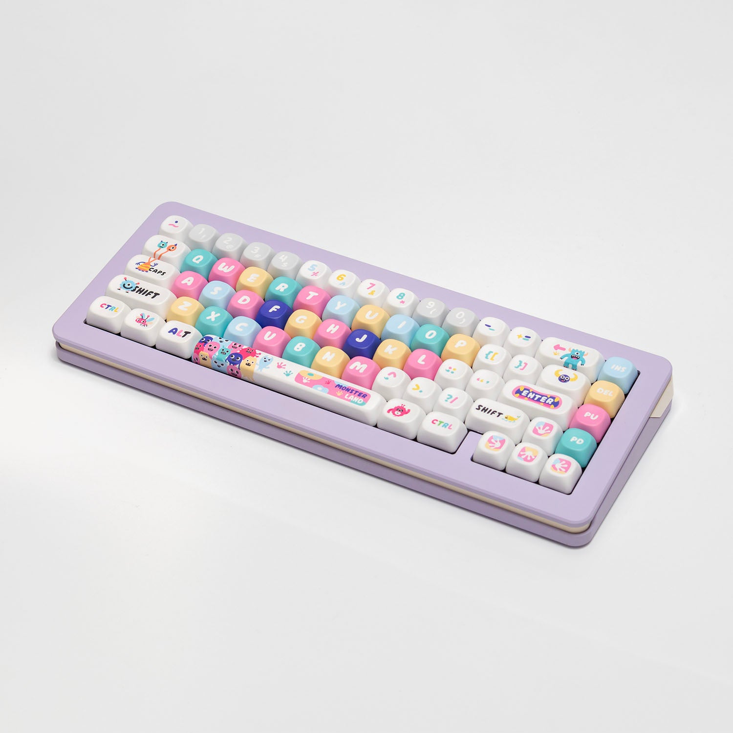 PIIFOX Monster Continent Profile MOA Keycap Set 135 Keys