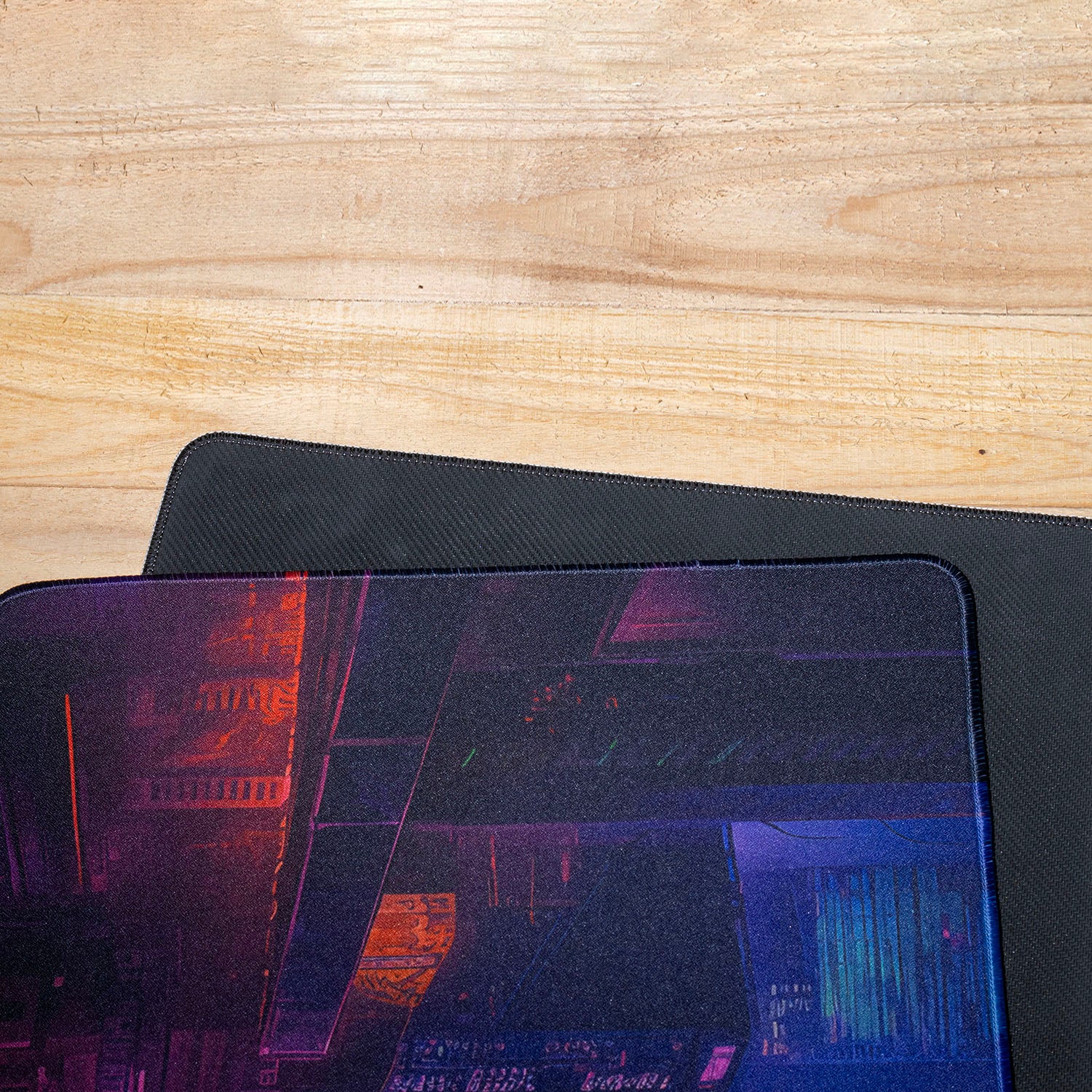 PIIFOX CyberPunk Table Mat Desk Mat Large Gaming Mouse Pad