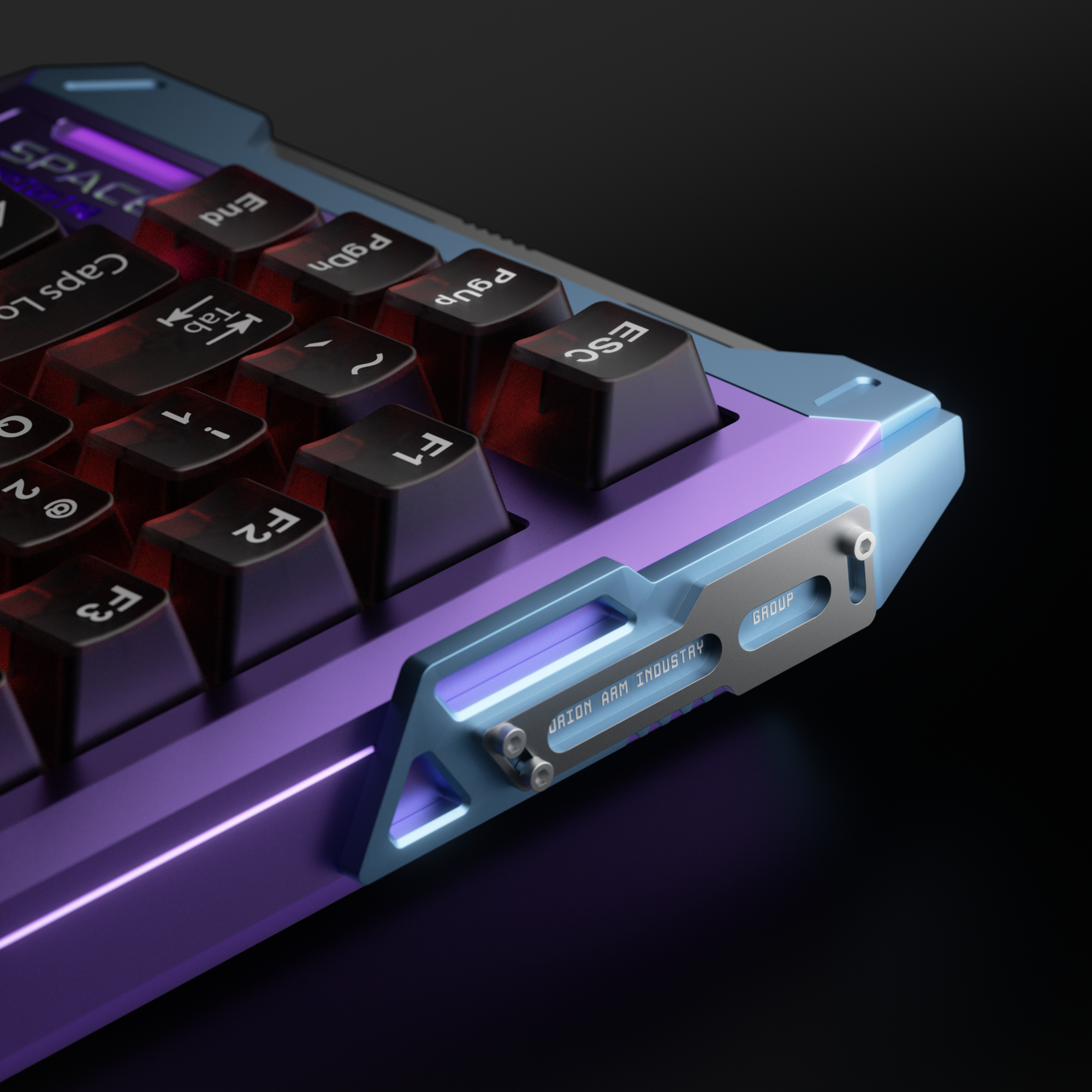PIIFOX DBL 75 TRIPLE-MODE CUSTOMIZE MECHANICAL KEYBOARD