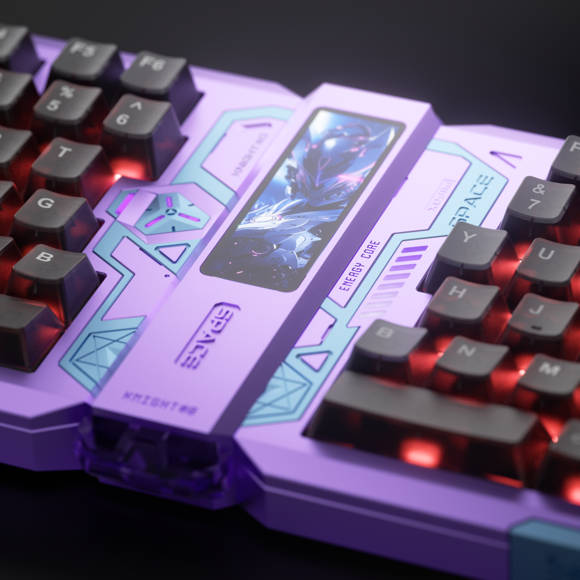 PIIFOX DBL 75 TRIPLE-MODE CUSTOMIZE MECHANICAL KEYBOARD