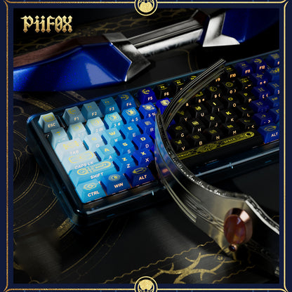 PIIFOX Mirana Side-printed OEM Profile Keycap Set 130 Keys
