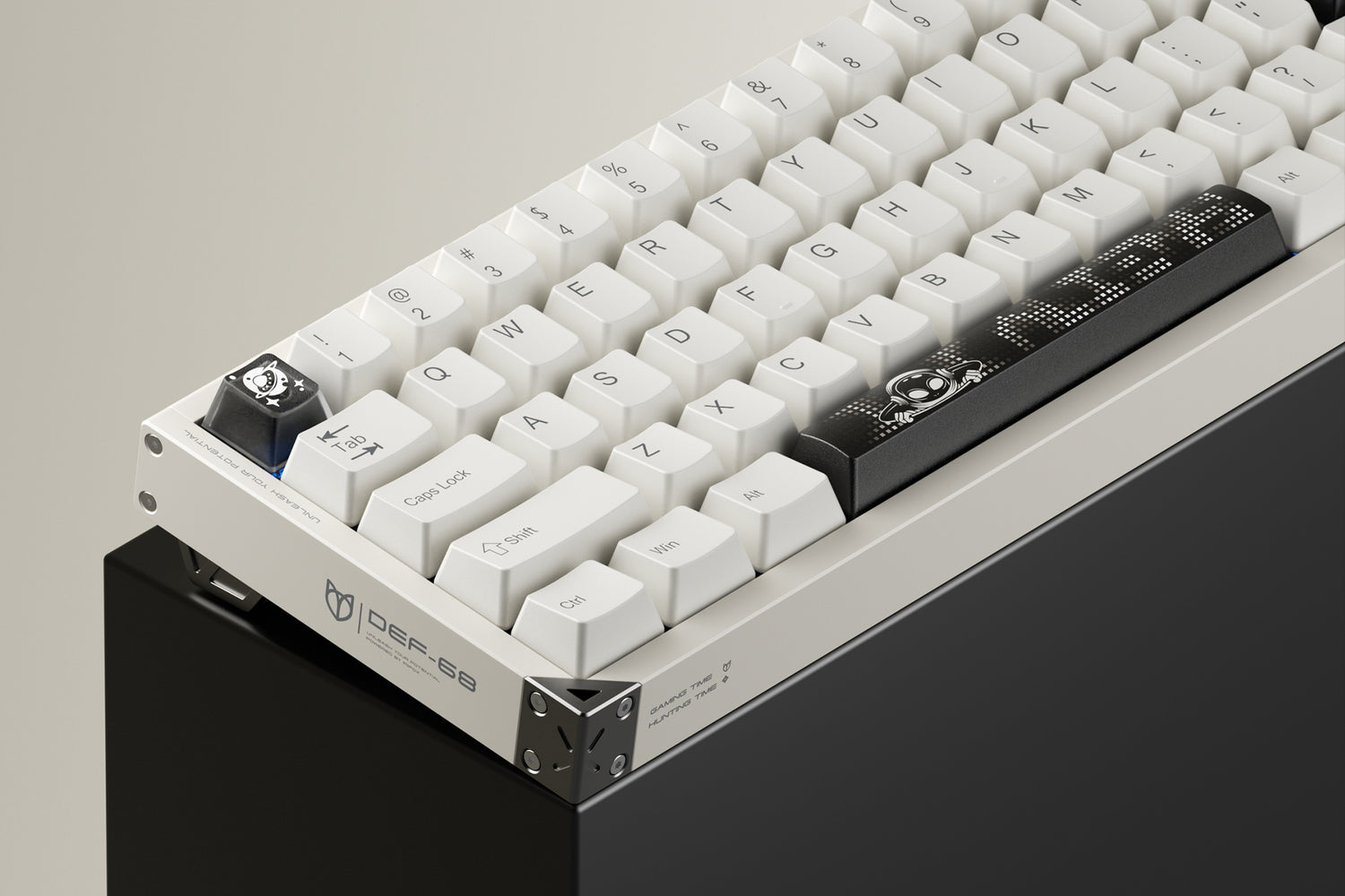PIIFOX Defender 68 Wired Aluminum Gaming Keyboard Magnetic Switch