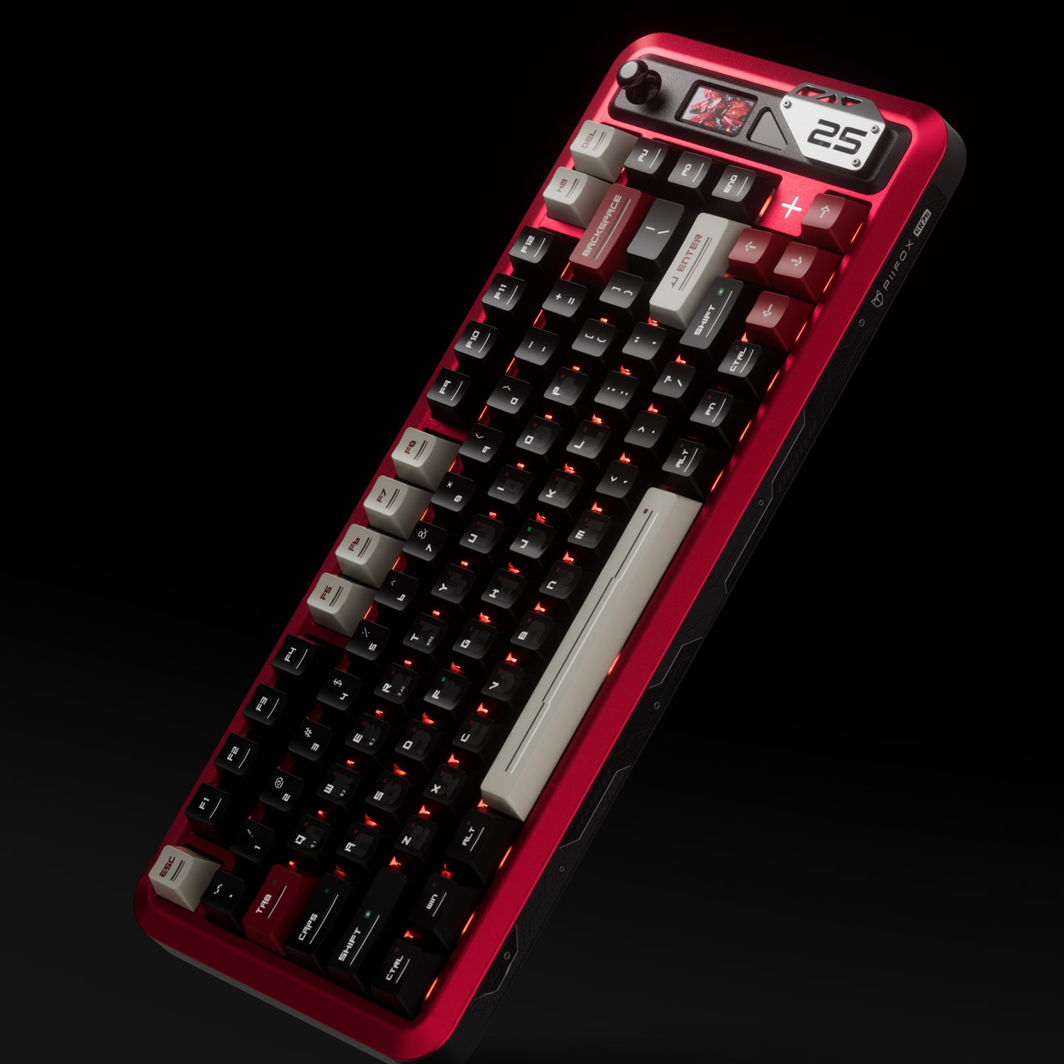 PIIFOX WALKER75 TRIPLE-MODE GAMING MECHANICAL KEYBOARD