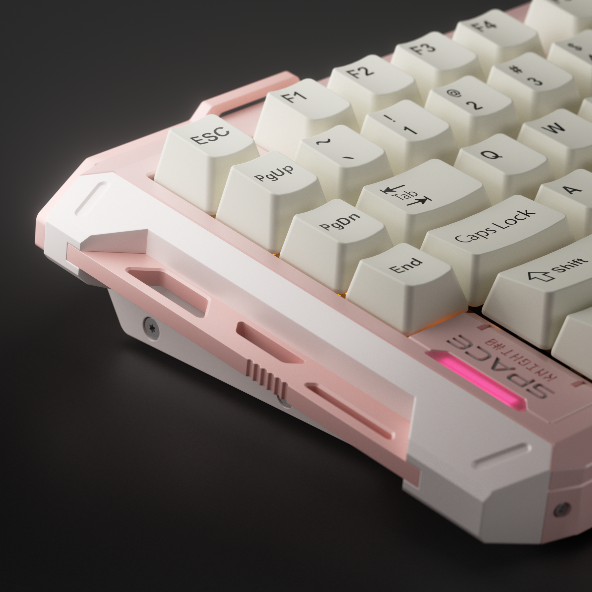 PIIFOX DBL 75 TRIPLE-MODE  CUSTOMIZE MECHANICAL KEYBOARD