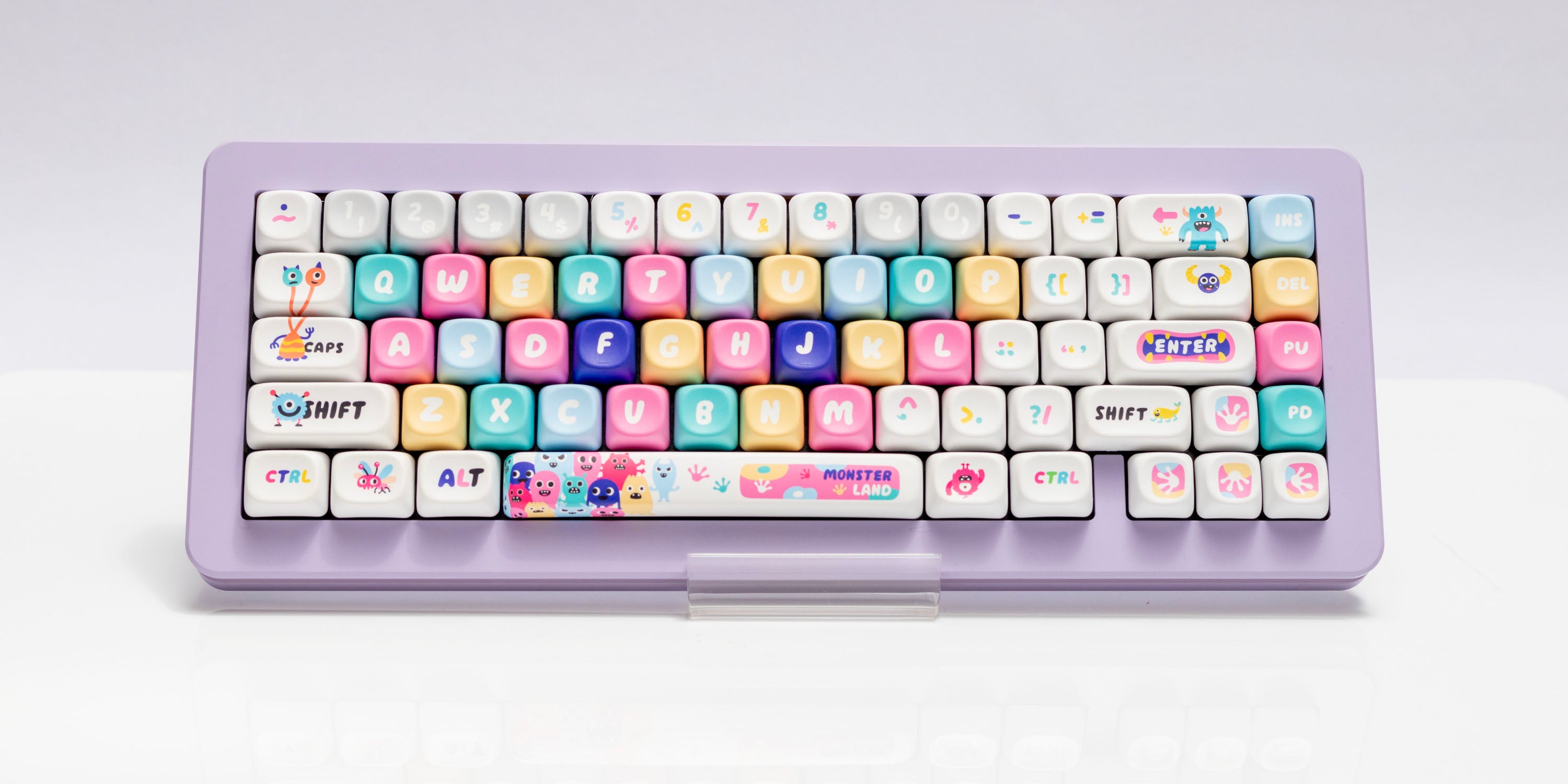 PIIFOX Monster Continent Profile MOA Keycap Set 135 Keys – Piifox