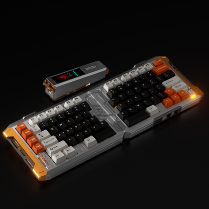 PIIFOX DBL 75 TRIPLE-MODE  CUSTOMIZE MECHANICAL KEYBOARD