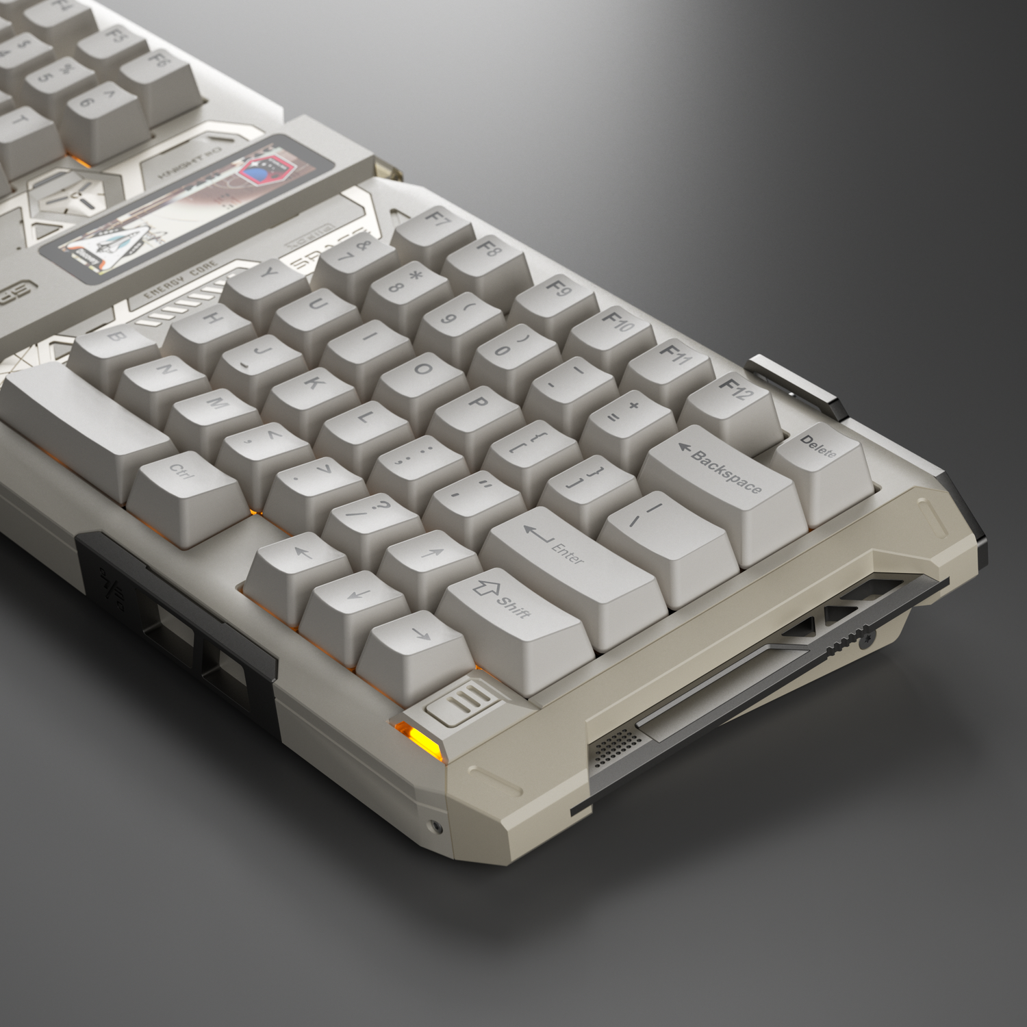 PIIFOX DBL 75 TRIPLE-MODE  CUSTOMIZE MECHANICAL KEYBOARD