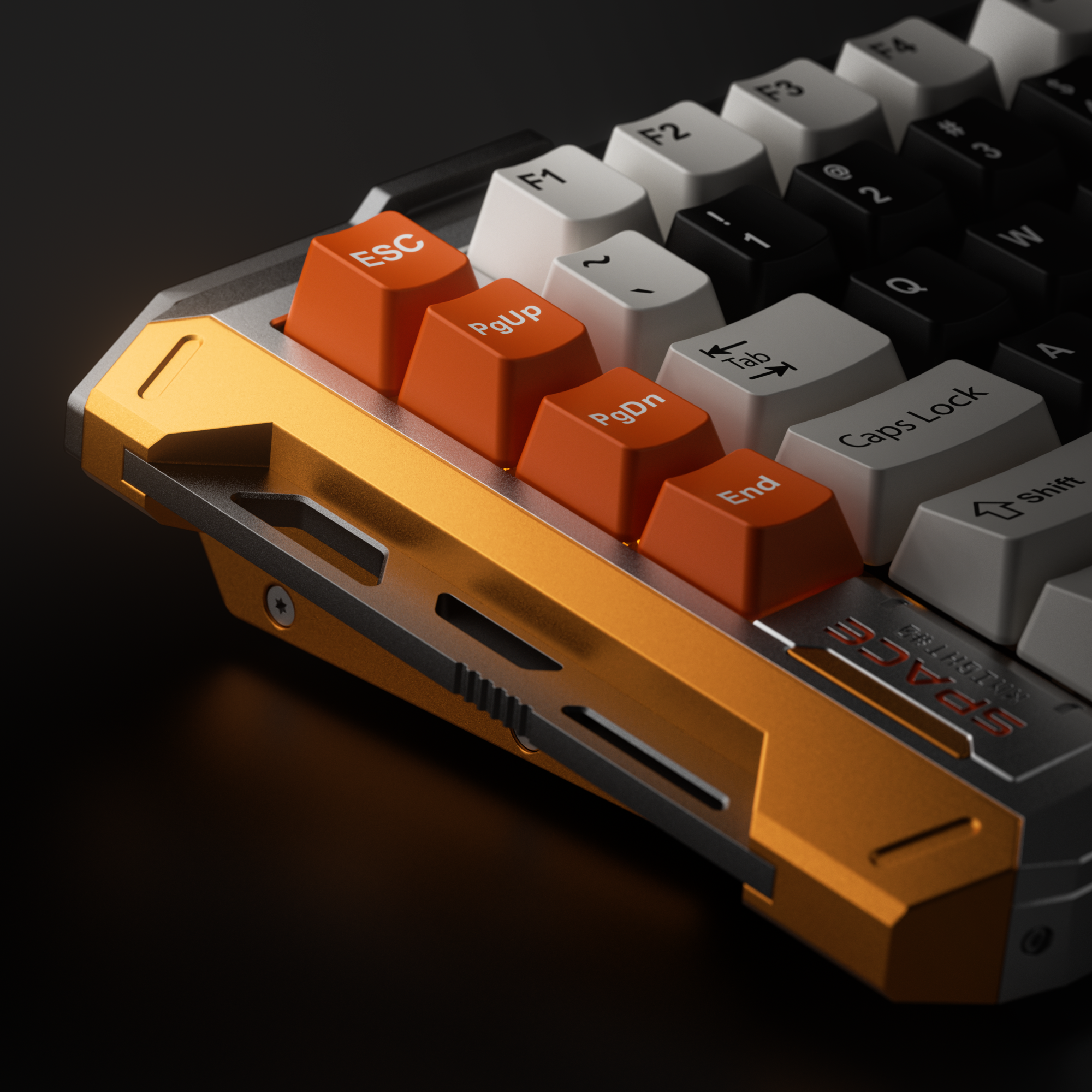 PIIFOX DBL 75 TRIPLE-MODE  CUSTOMIZE MECHANICAL KEYBOARD