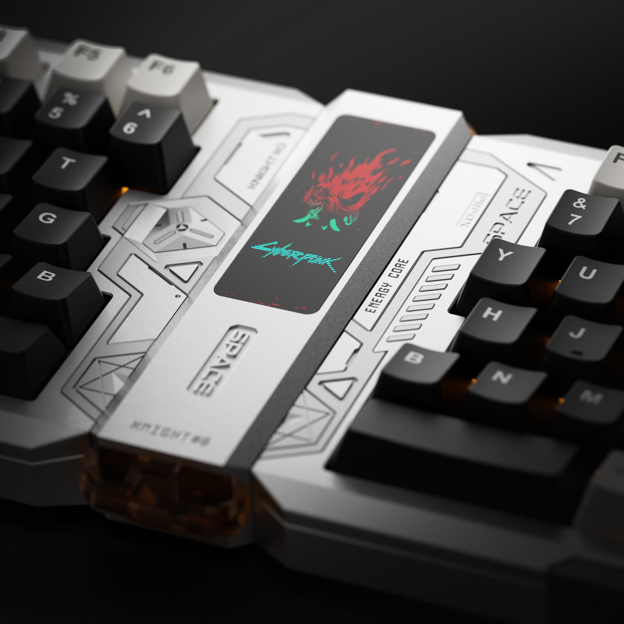 PIIFOX DBL 75 TRIPLE-MODE  CUSTOMIZE MECHANICAL KEYBOARD