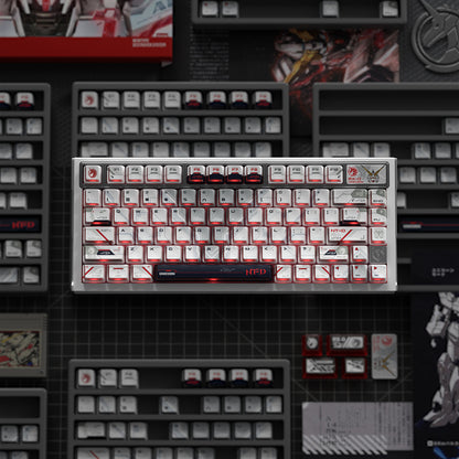 PIIFOX UNICORN PBT&amp;PC Double shot Keycap Set 141 Keys
