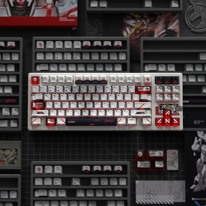 PIIFOX UNICORN PBT&amp;PC Double shot Keycap Set 141 Keys