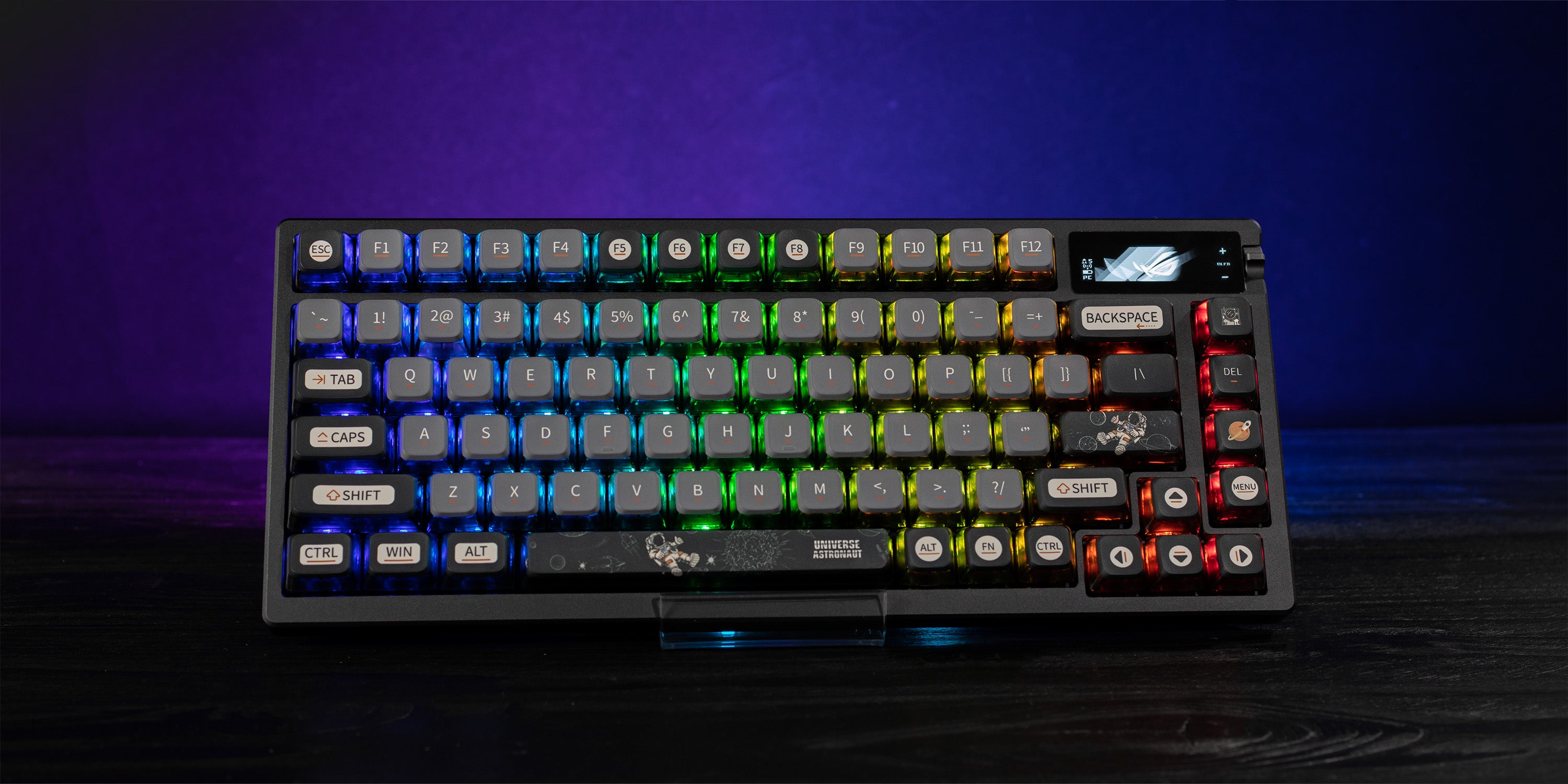 PIIFOX Roaming in Space ASA Profile Pudding Keycap Set 117 Keys