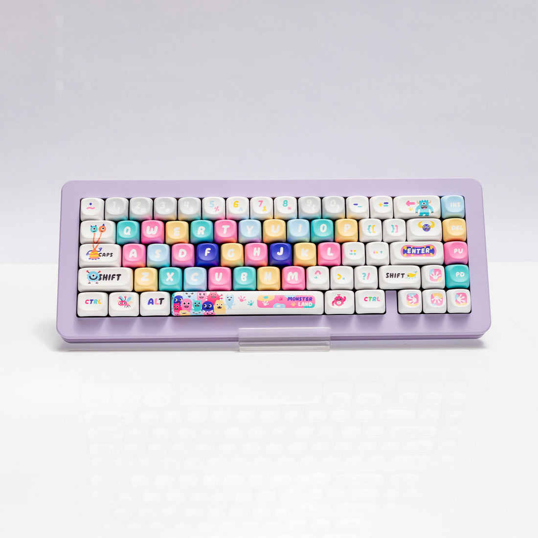 PIIFOX Monster Continent Profile MOA Keycap Set 135 Keys