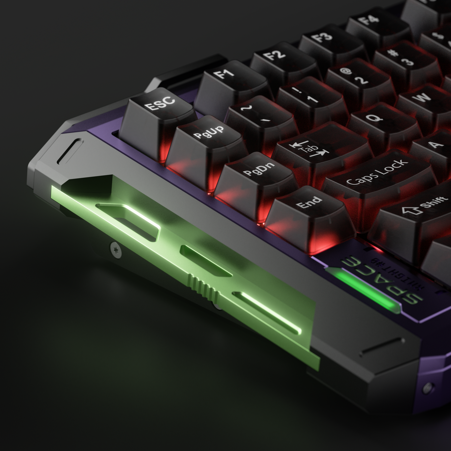 PIIFOX DBL 75 TRIPLE-MODE  CUSTOMIZE MECHANICAL KEYBOARD