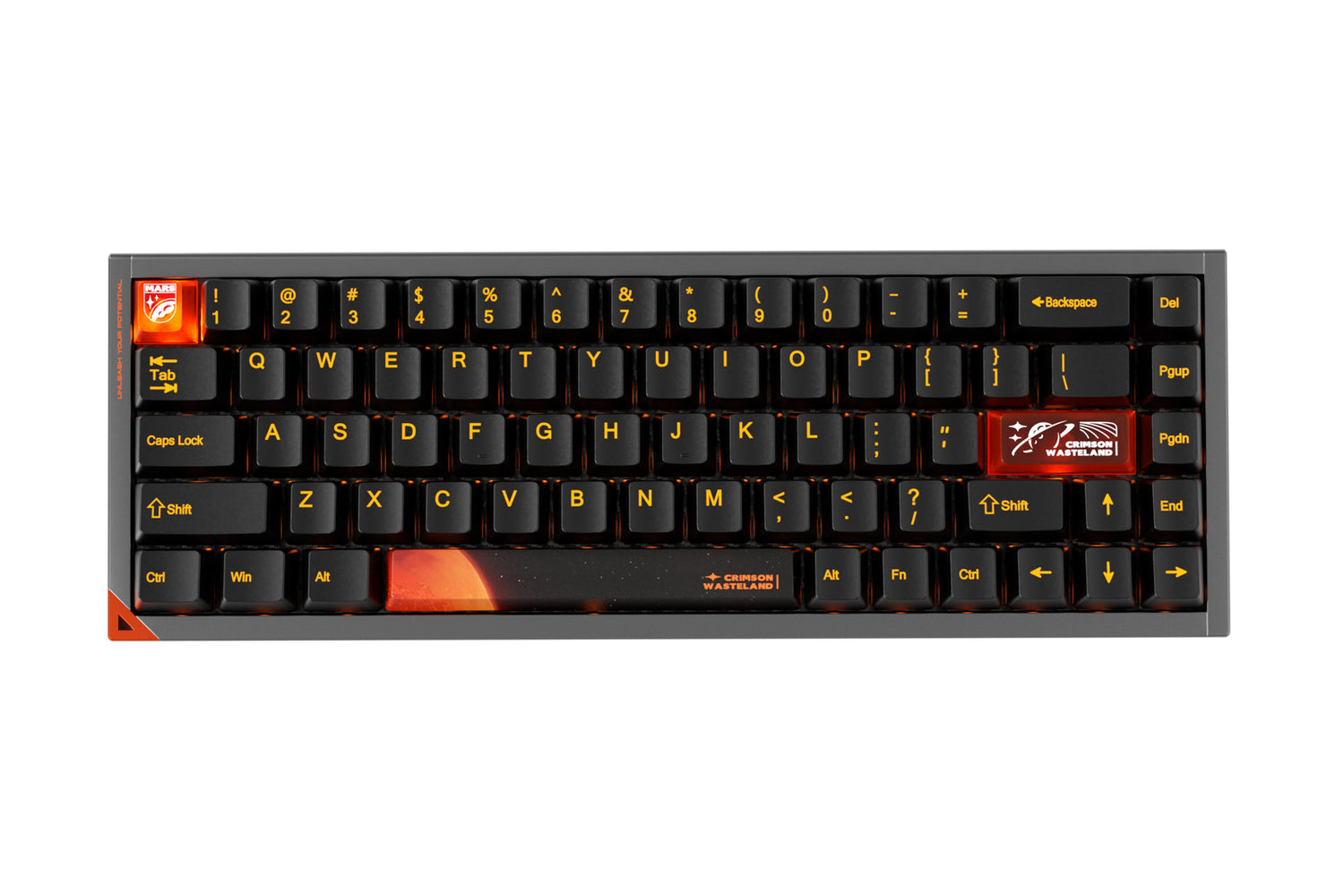PIIFOX Defender 68 Wired Aluminum Gaming Keyboard Magnetic Switch