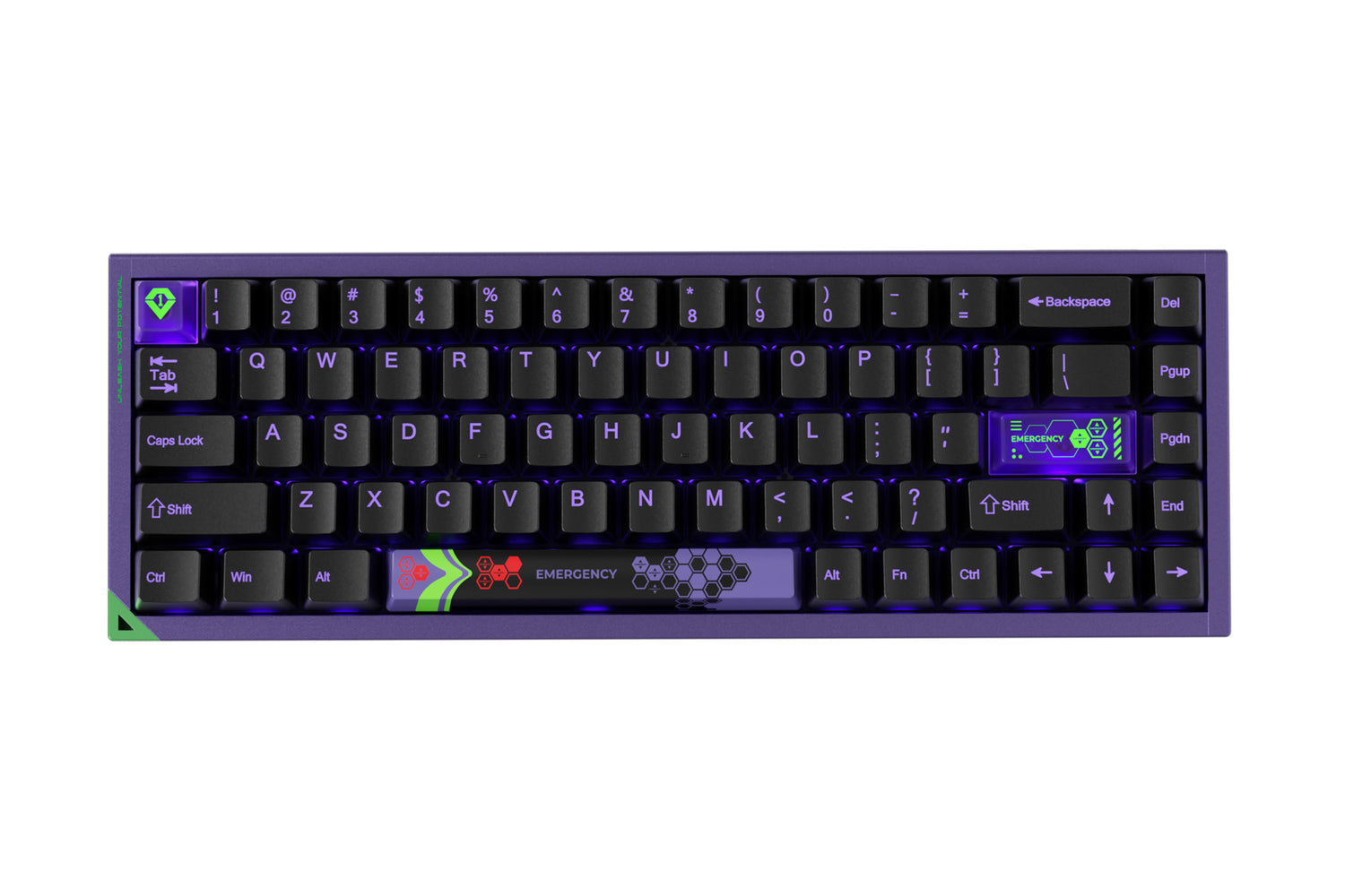 PIIFOX Defender 68 Wired Aluminum Gaming Keyboard Magnetic Switch