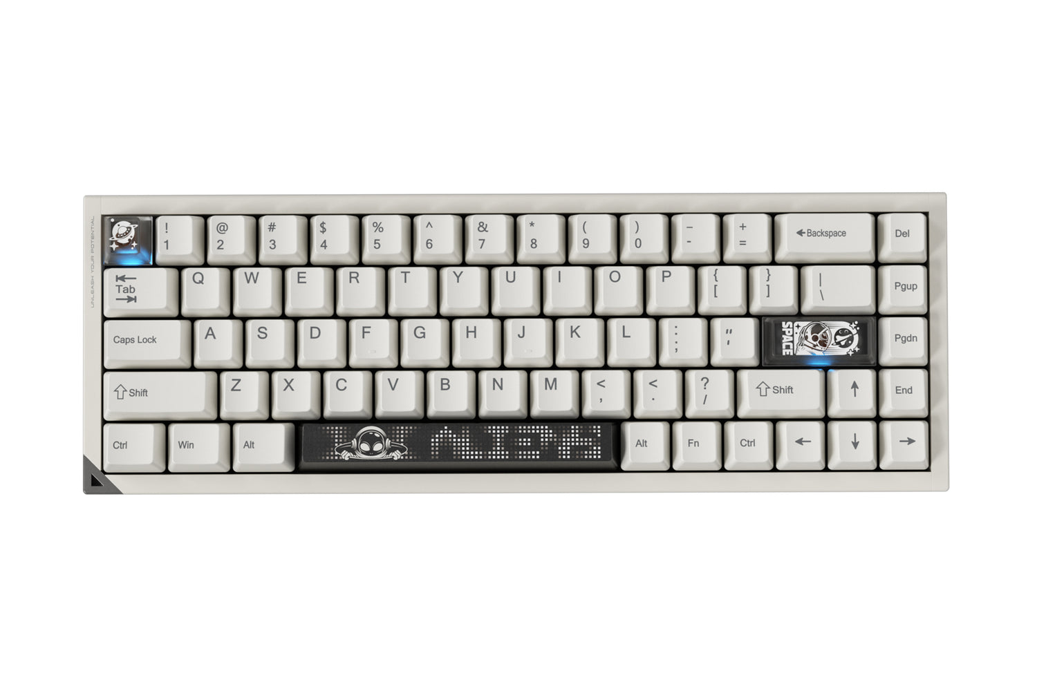 PIIFOX Defender 68 Wired Aluminum Gaming Keyboard Magnetic Switch