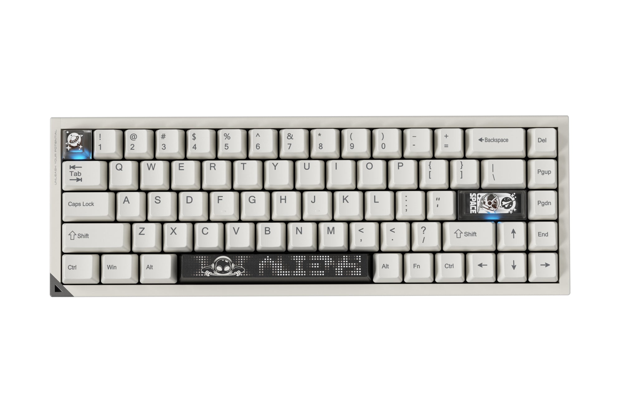 PIIFOX Defender 68 Wired Aluminum Gaming Keyboard Magnetic Switch
