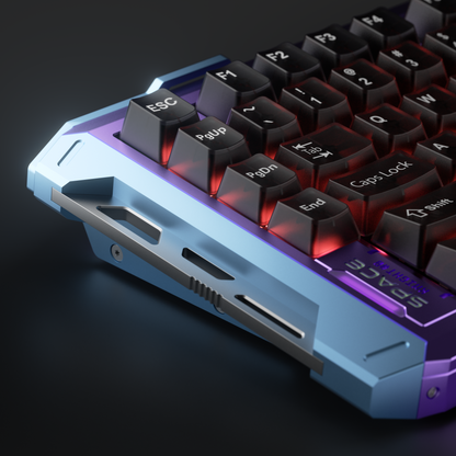 PIIFOX DBL 75 TRIPLE-MODE  CUSTOMIZE MECHANICAL KEYBOARD