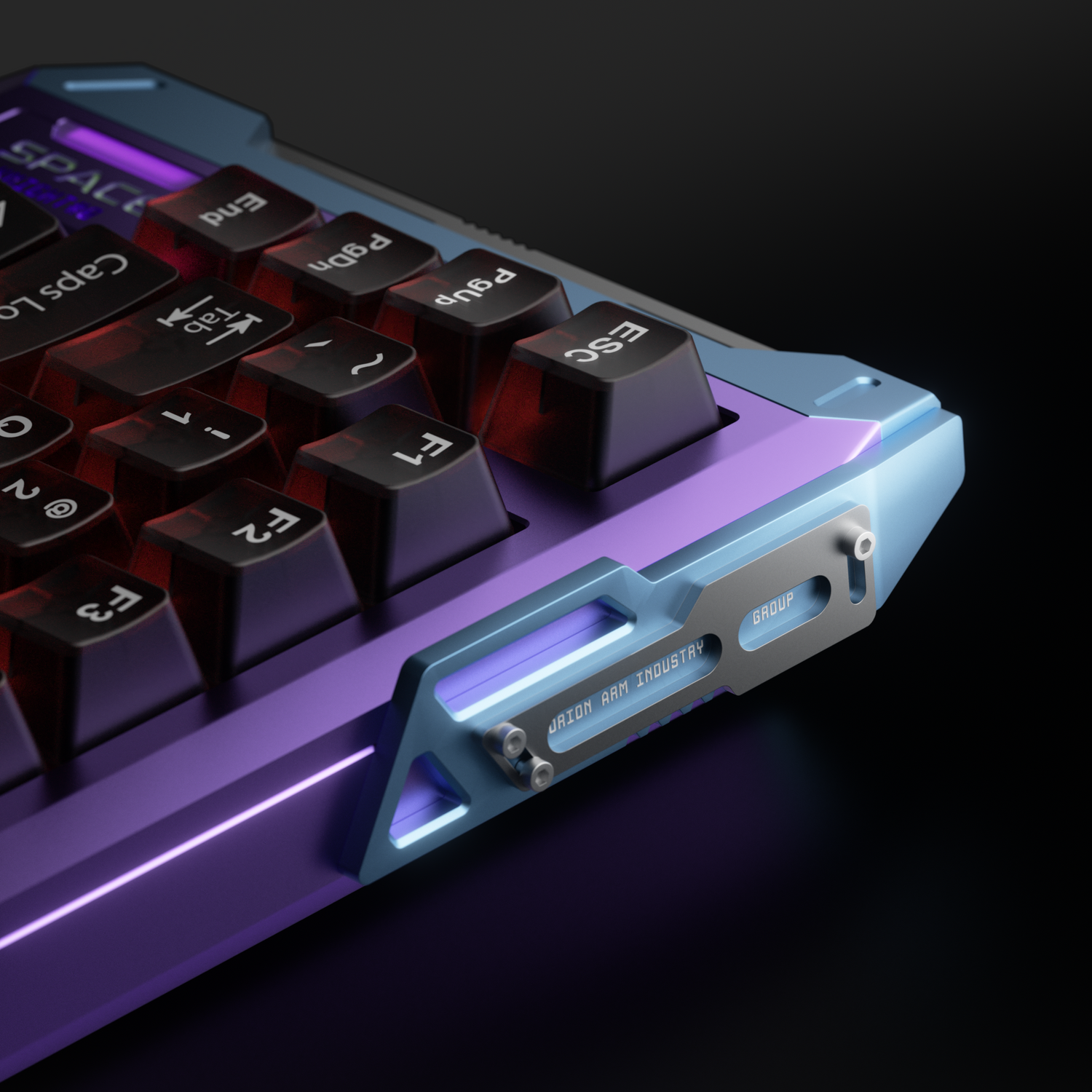 PIIFOX DBL 75 TRIPLE-MODE  CUSTOMIZE MECHANICAL KEYBOARD