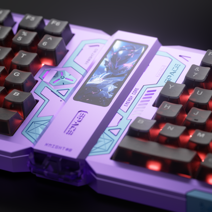 PIIFOX DBL 75 TRIPLE-MODE  CUSTOMIZE MECHANICAL KEYBOARD