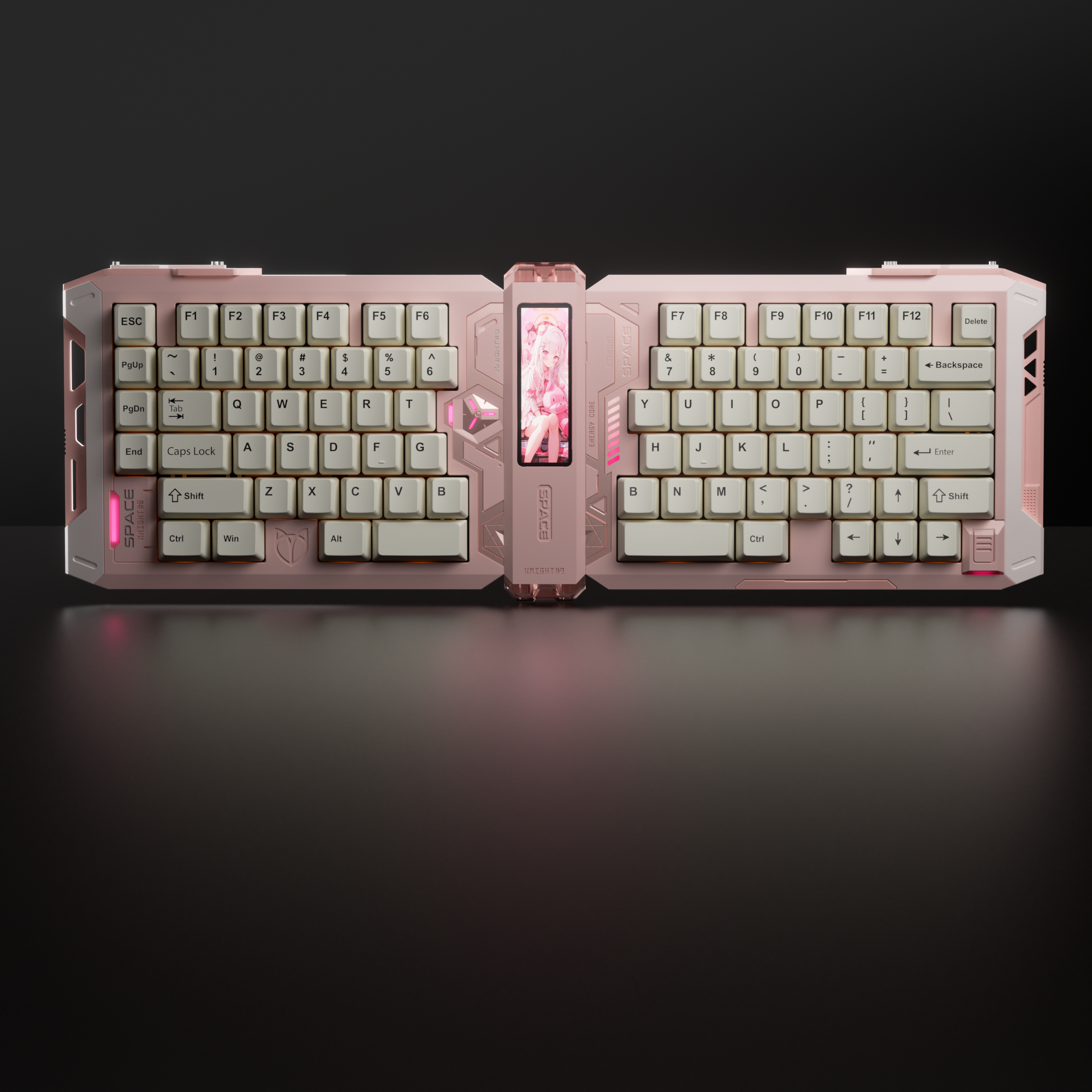 PIIFOX DBL 75 TRIPLE-MODE  CUSTOMIZE MECHANICAL KEYBOARD